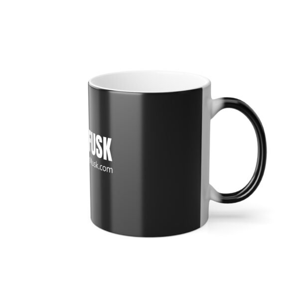 "MUCK FUSK" Black Coffee Mug – Bold Protest Mug for Tesla Fans Who’ve Had Enough - Image 4